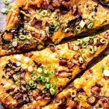 Gouda, Bacon and Pumpkin Pizza | halfbakedharvest.com