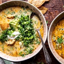 Creamy Chicken Tortilla Soup | halfbakedharvest.com