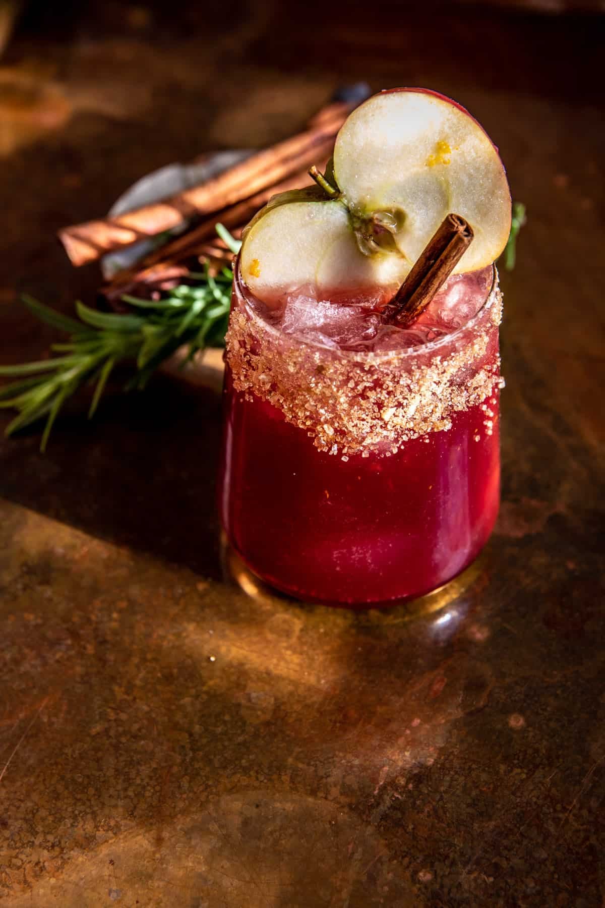Fireside Cranberry Cider Margarita | halfbakedharvest.com