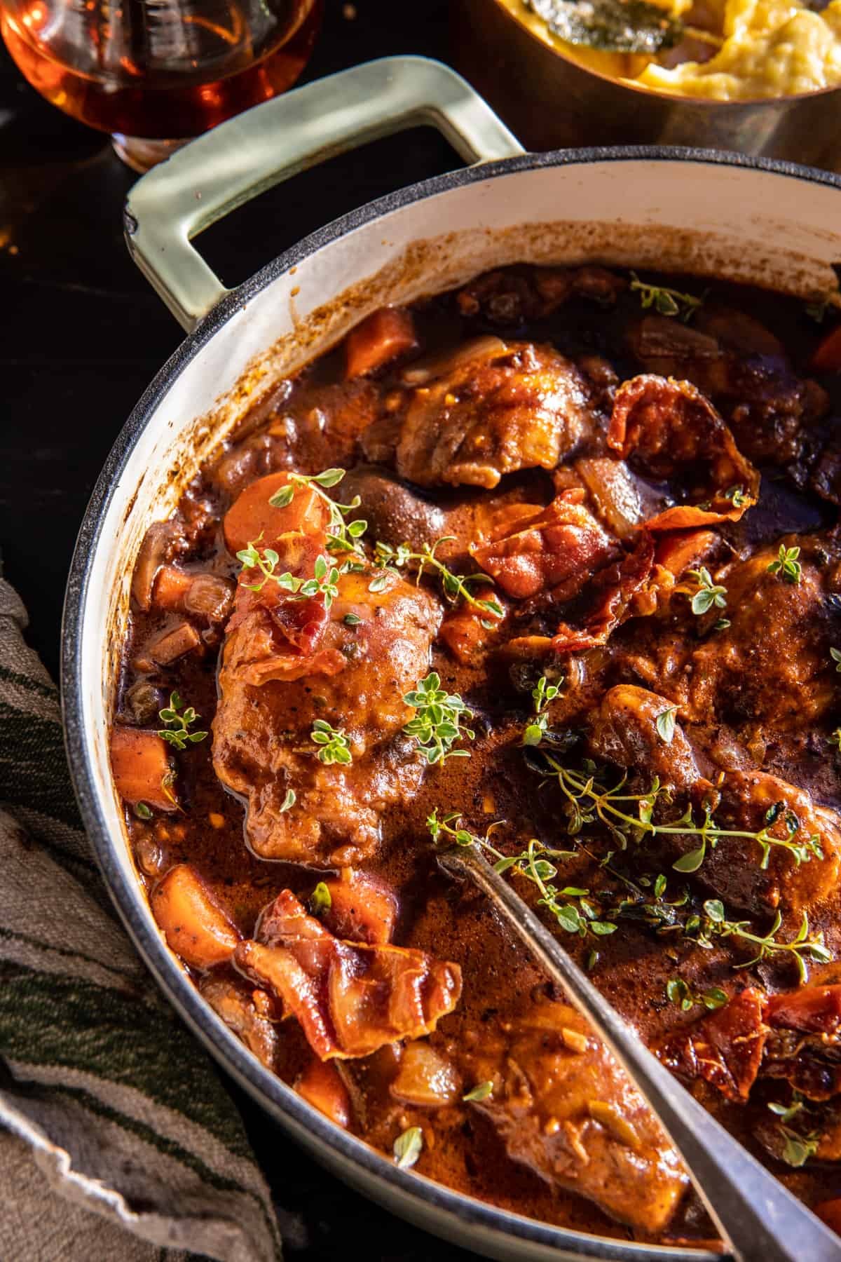 One Hour One Pot Coq au Vin | halfbakedharvest.com