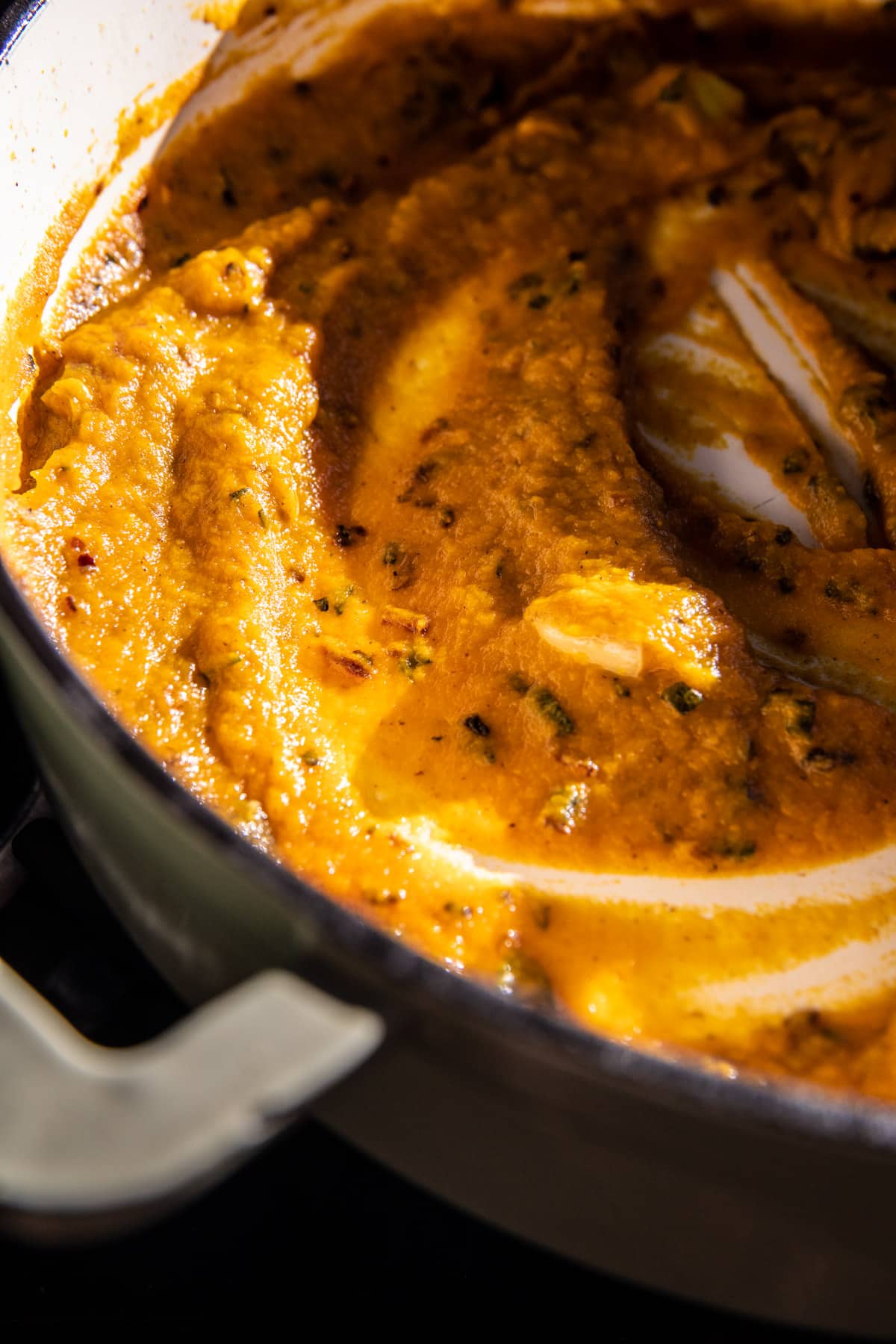 Quick Pumpkin Rigatoni with Candied Prosciutto and Walnuts | halfbakedharvest.com