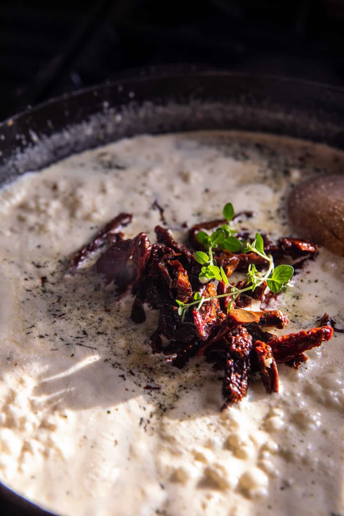 Skillet White Pesto Marry Me Chicken and Orzo | halfbakedharvest.com