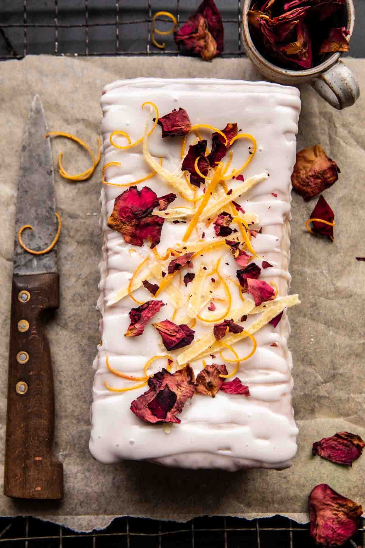 Iced Grapefruit Yogurt Cake | halfbakedharvest.com