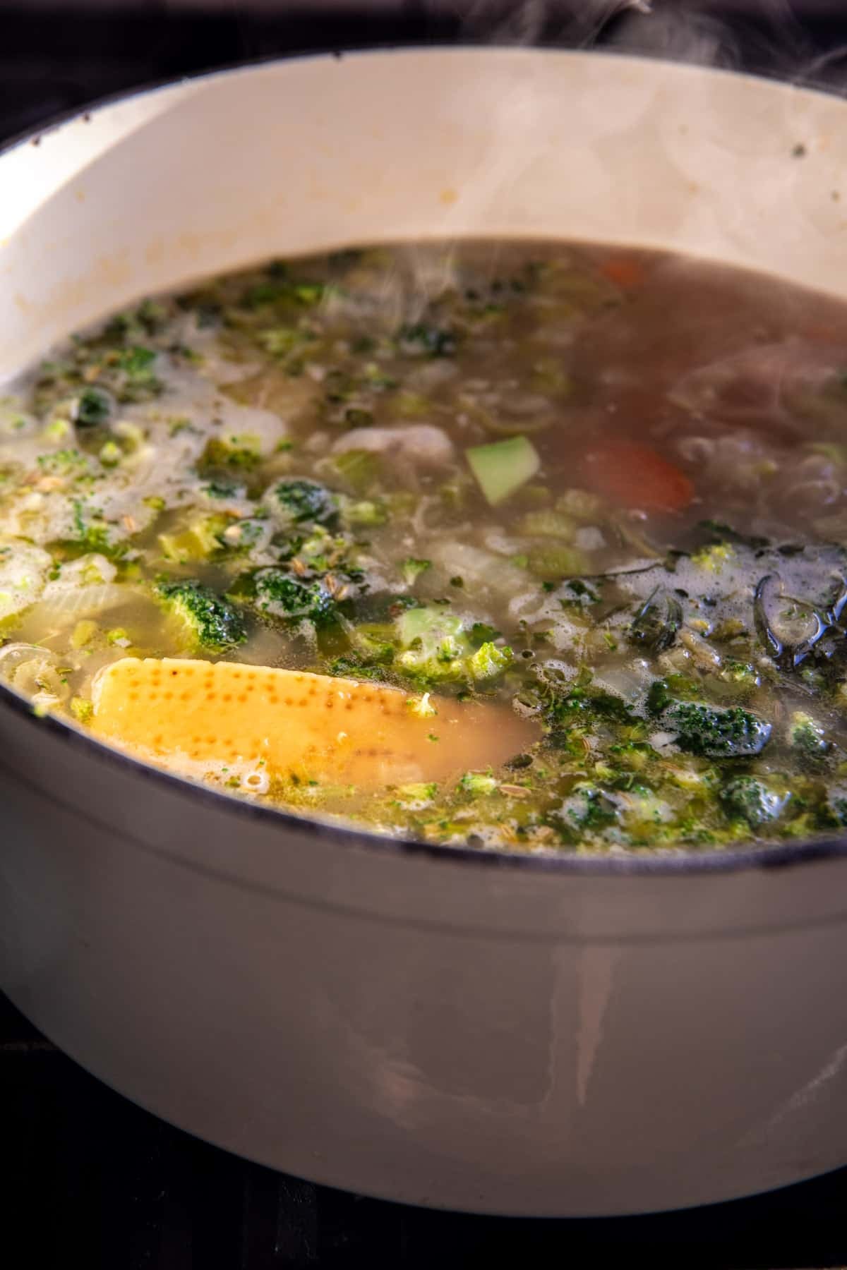 Lemony Pesto Chicken Noodle Soup | halfbakedharvest.com