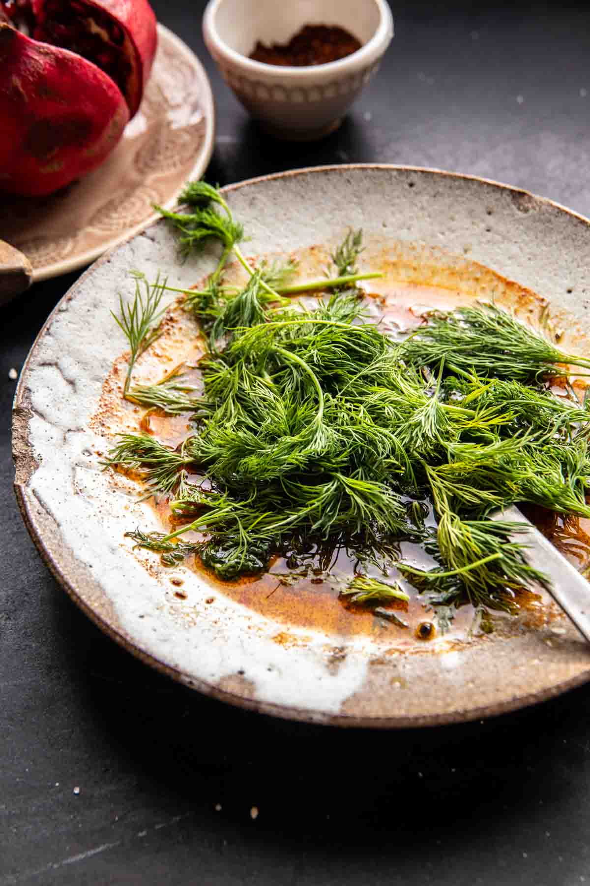 Roasted Lemon Parmesan Broccoli with Garlicky Tahini | halfbakedhearvest.com