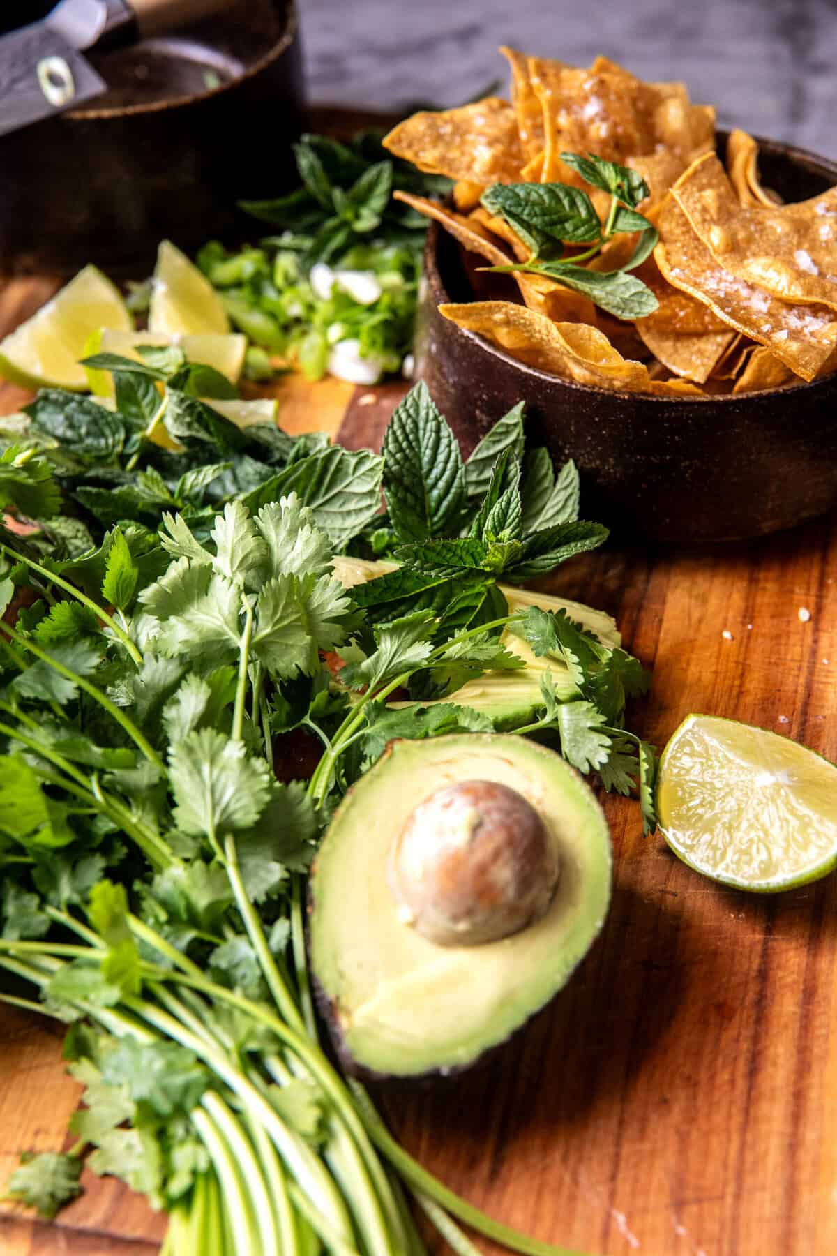 Salsa Verde Tortilla Soup- | halfbakedharvest.com