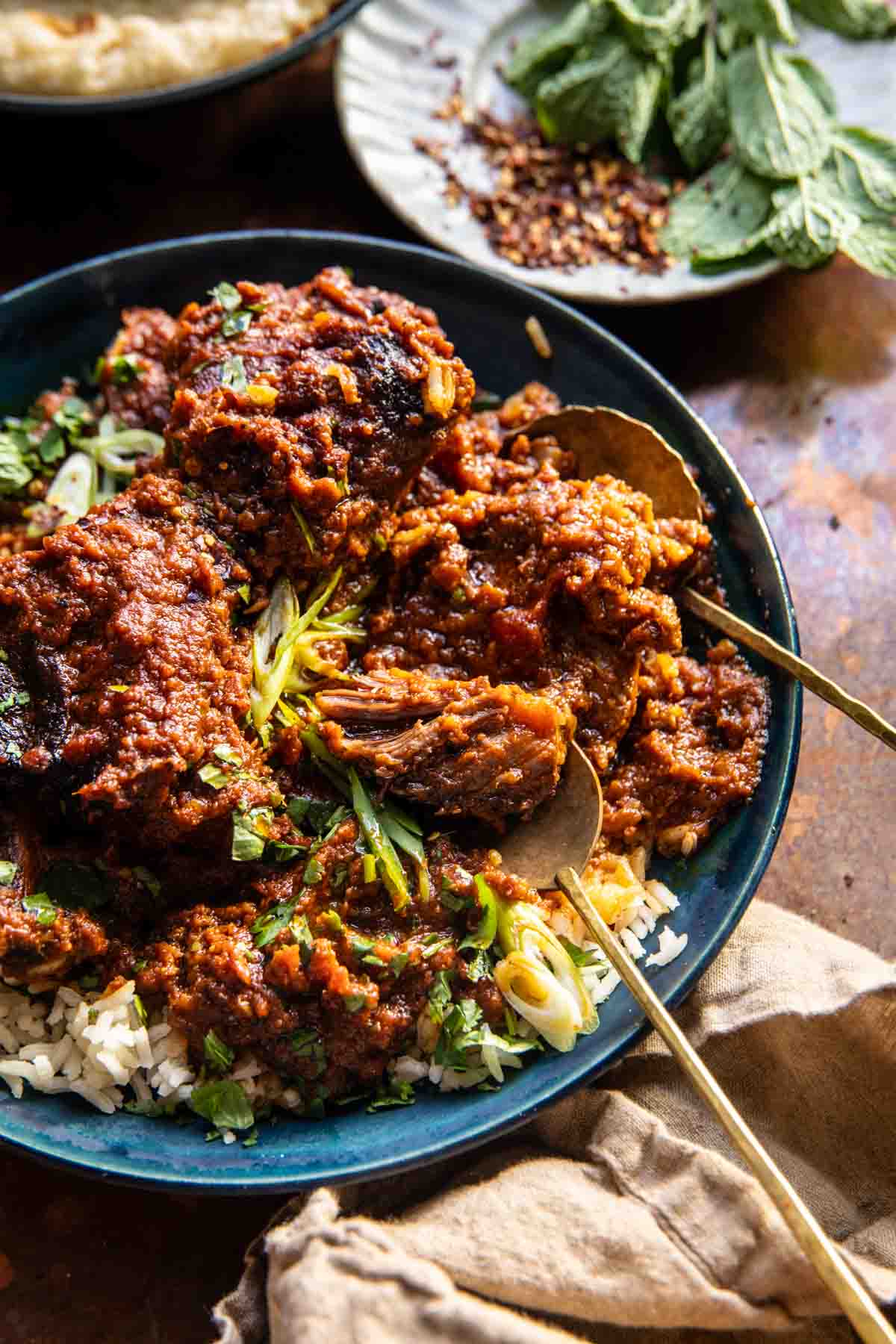 Simple Crockpot Coconut Beef Curry | halfbakedharvest.com