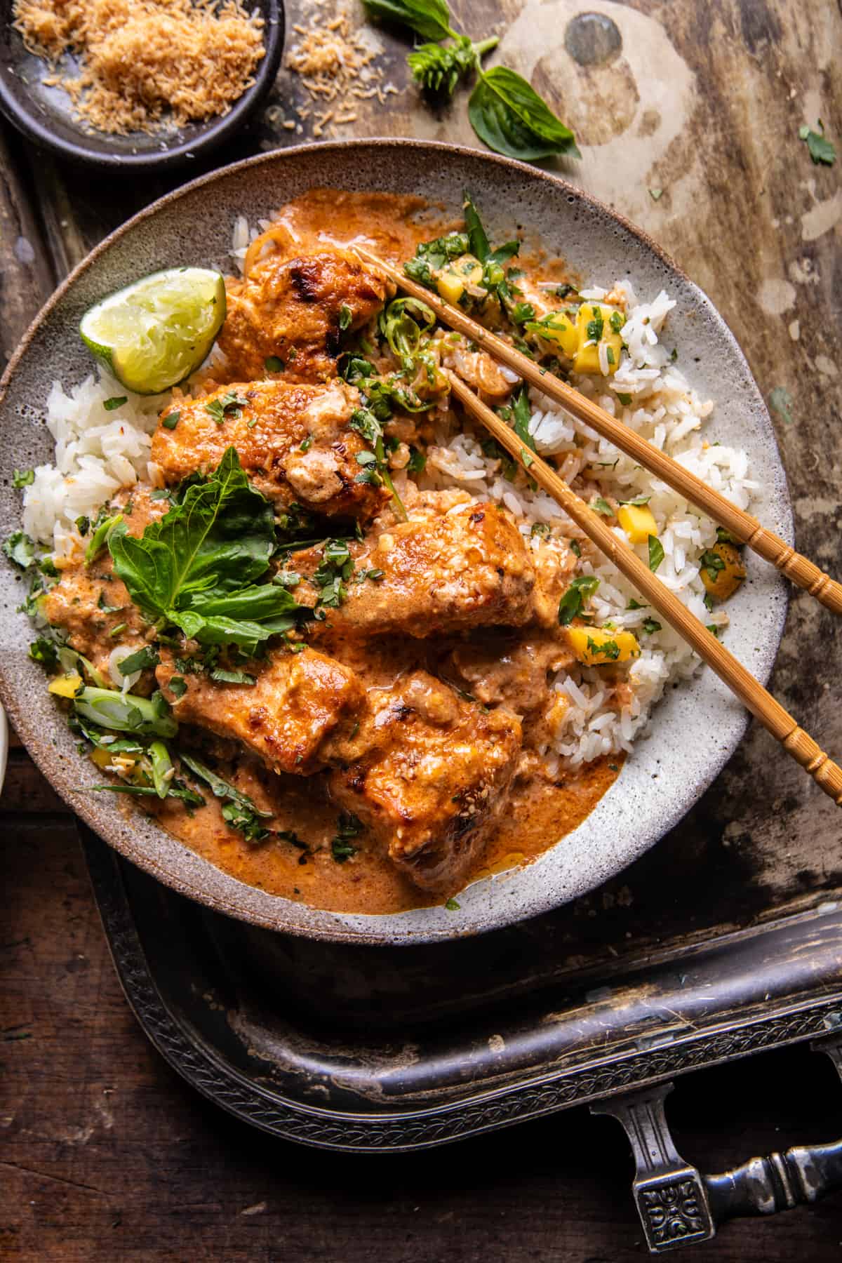 Baked Coconut Curry Salmon | halfbakedharvest.com