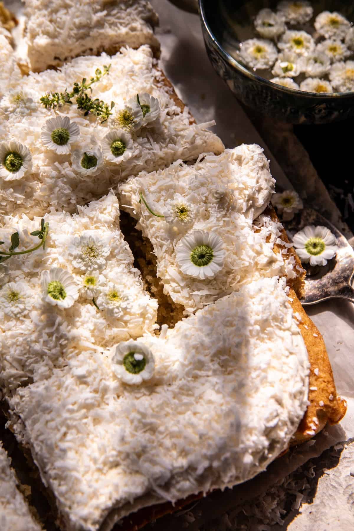 Coconut Sheet Cake | halfbakedharvest.com