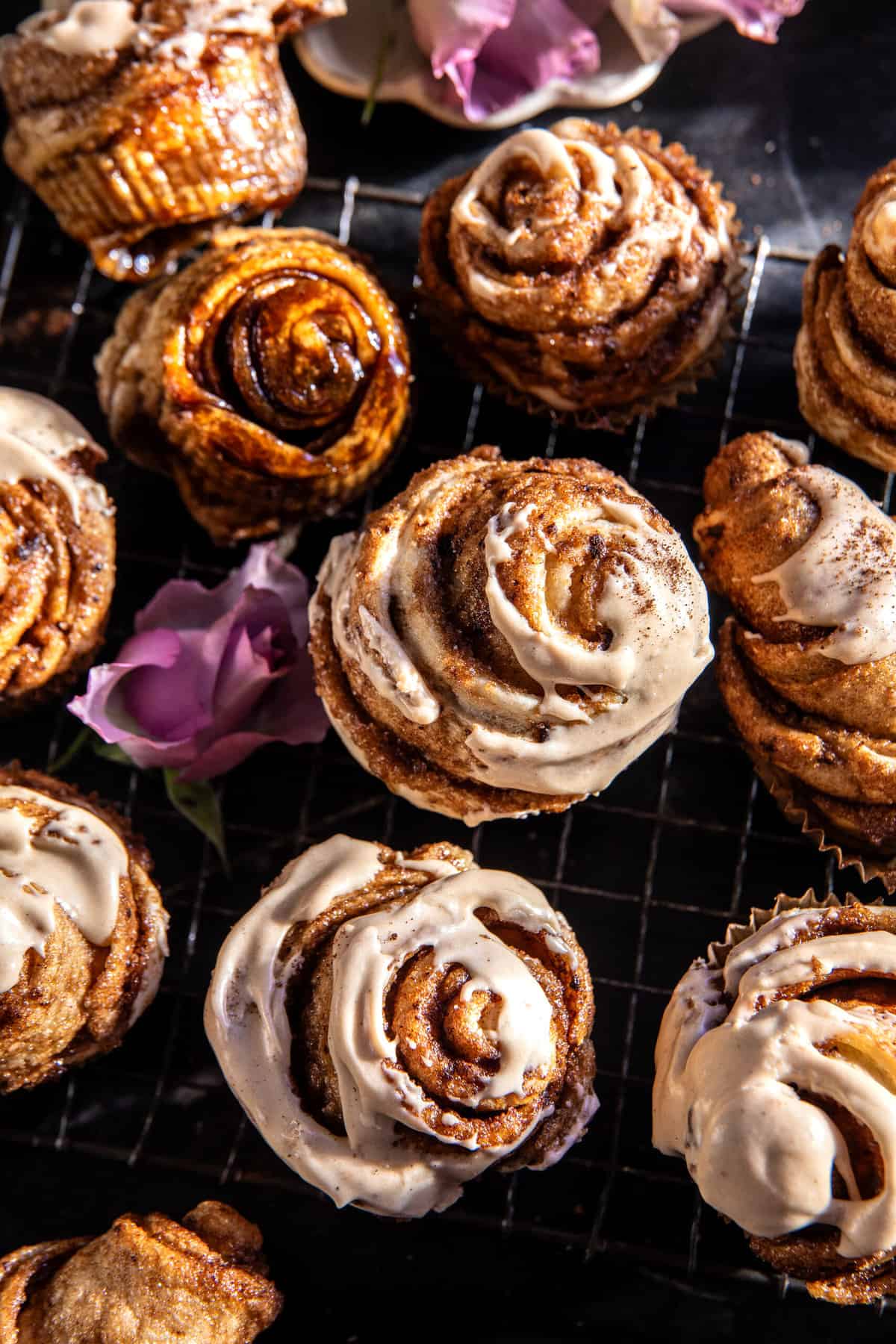Easy Brown Butter Iced Espresso Cardamom Buns | halfbakedharvest.com