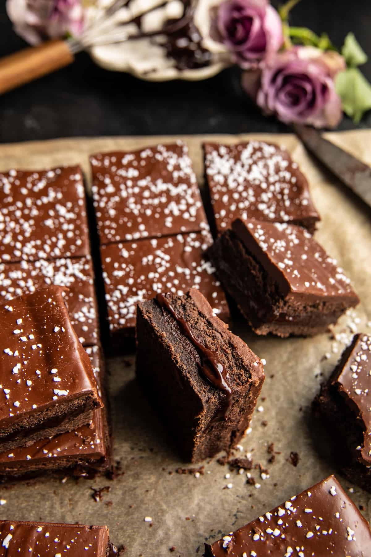Frosted Chocolate Fudge Pop Tart Bars | halfbakedharvest.com