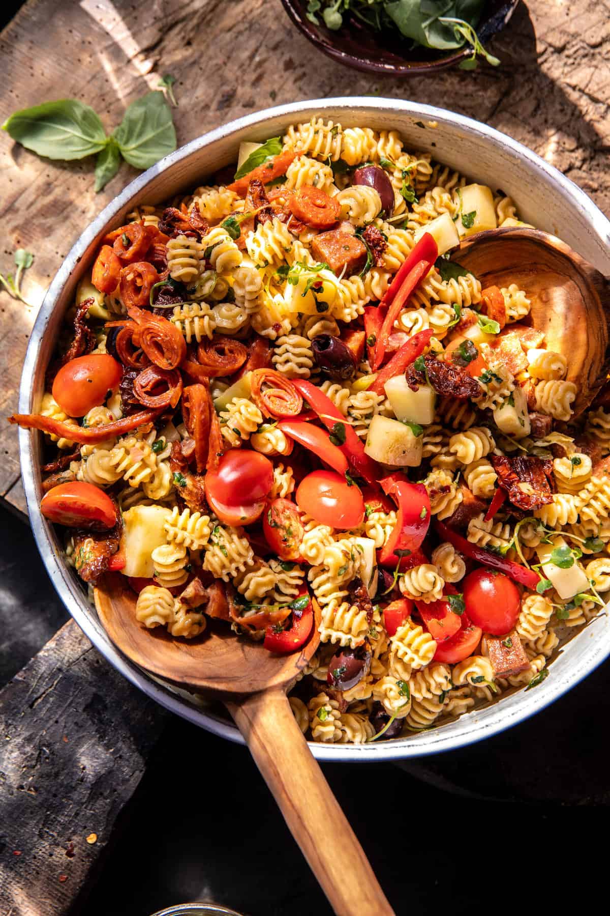 Italian Chop Pasta Salad | halfbakedharvest.com
