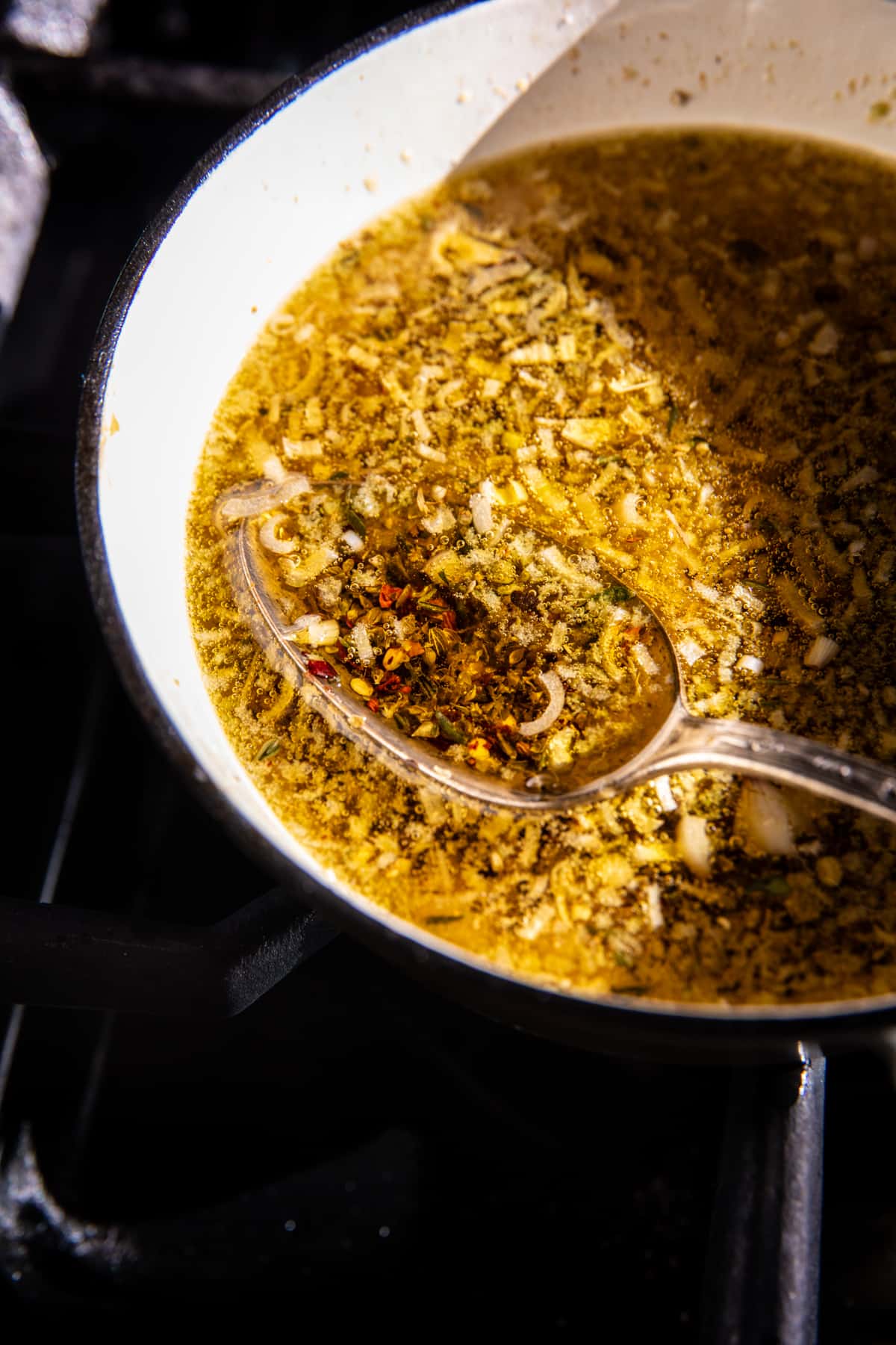 Sun-Dried Tomato Garlic Olive Oil Dip | halfbakedharvest.com