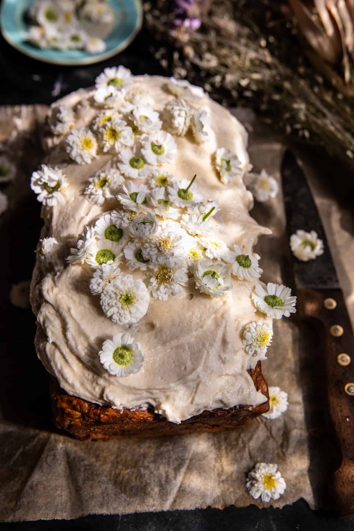 Banana Bread Carrot Cake with Vanilla Cream Cheese Frosting | halfbakedharvest.com