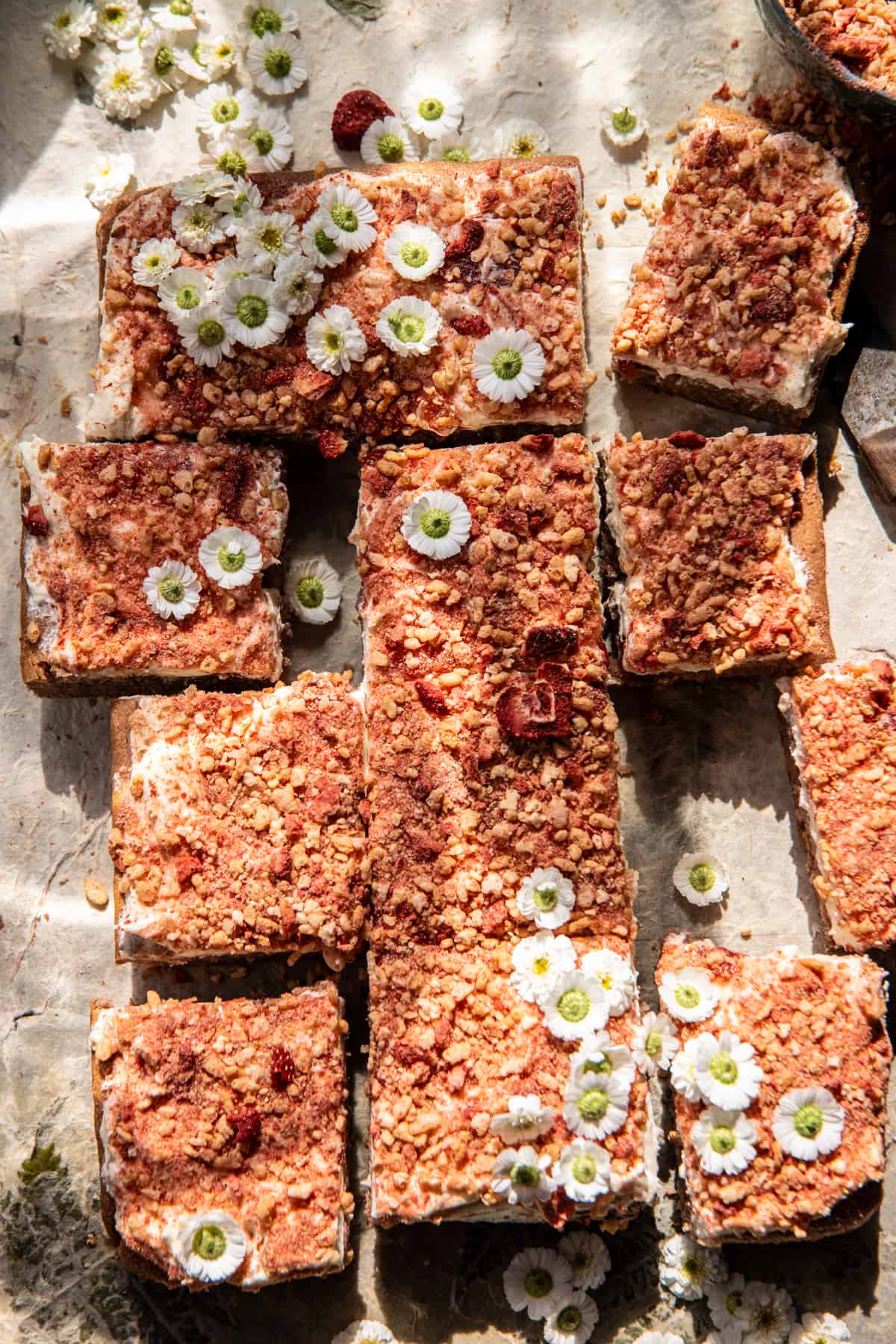 Strawberry Shortcake Sheet Cake | halfbakedharvest.com