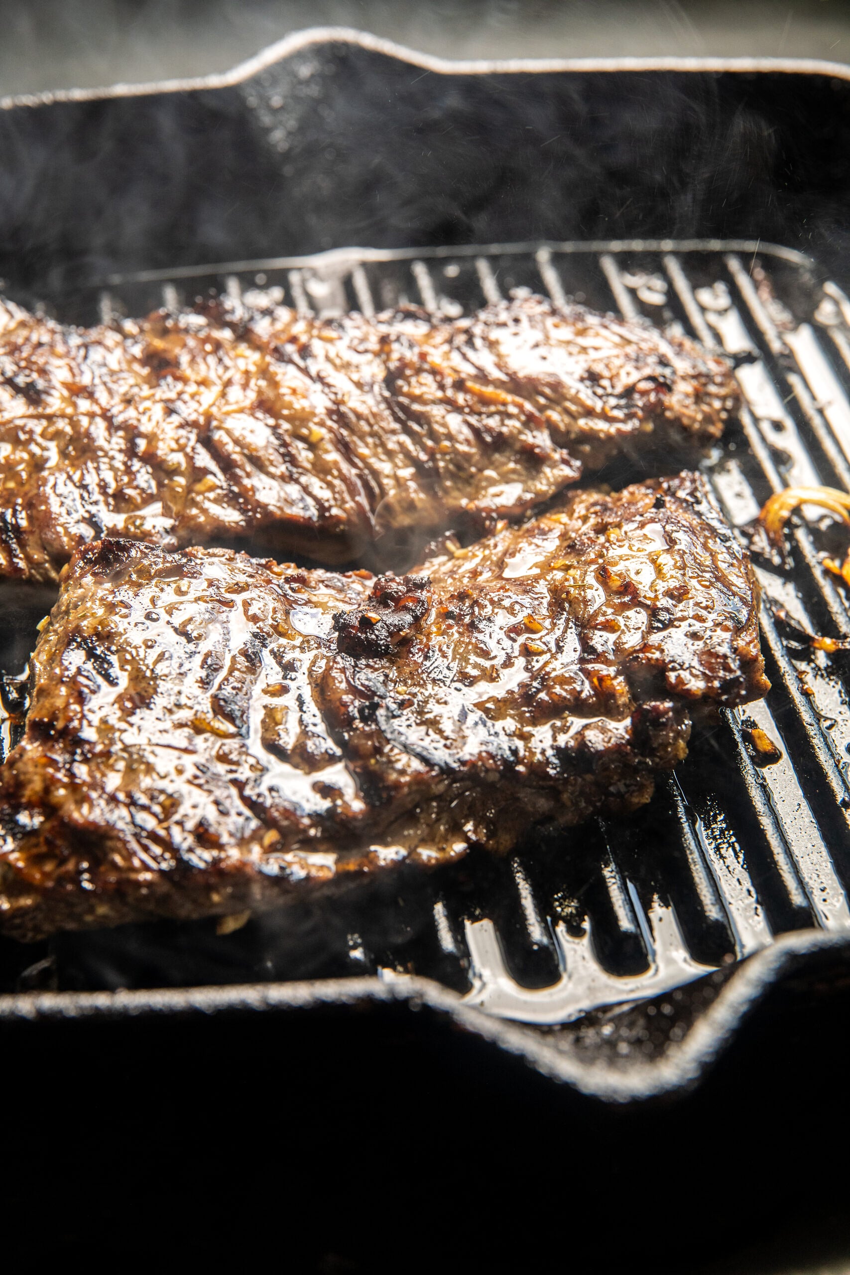 30 Minute Herby Lemon Garlic Steak and Rice | halfbakedharvest.com