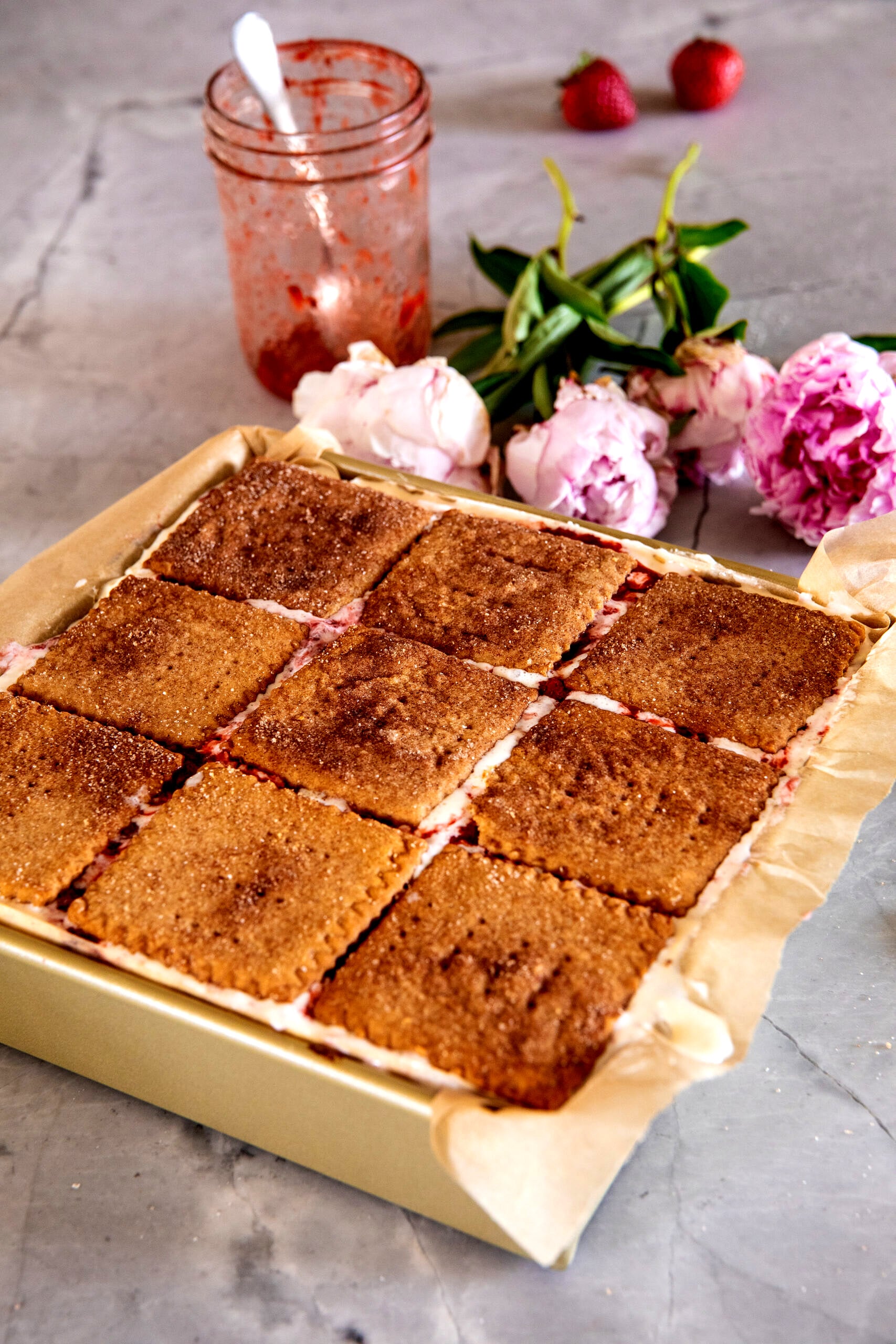 Easy Strawberry Ice Cream Cake | halfbakedharvest.com