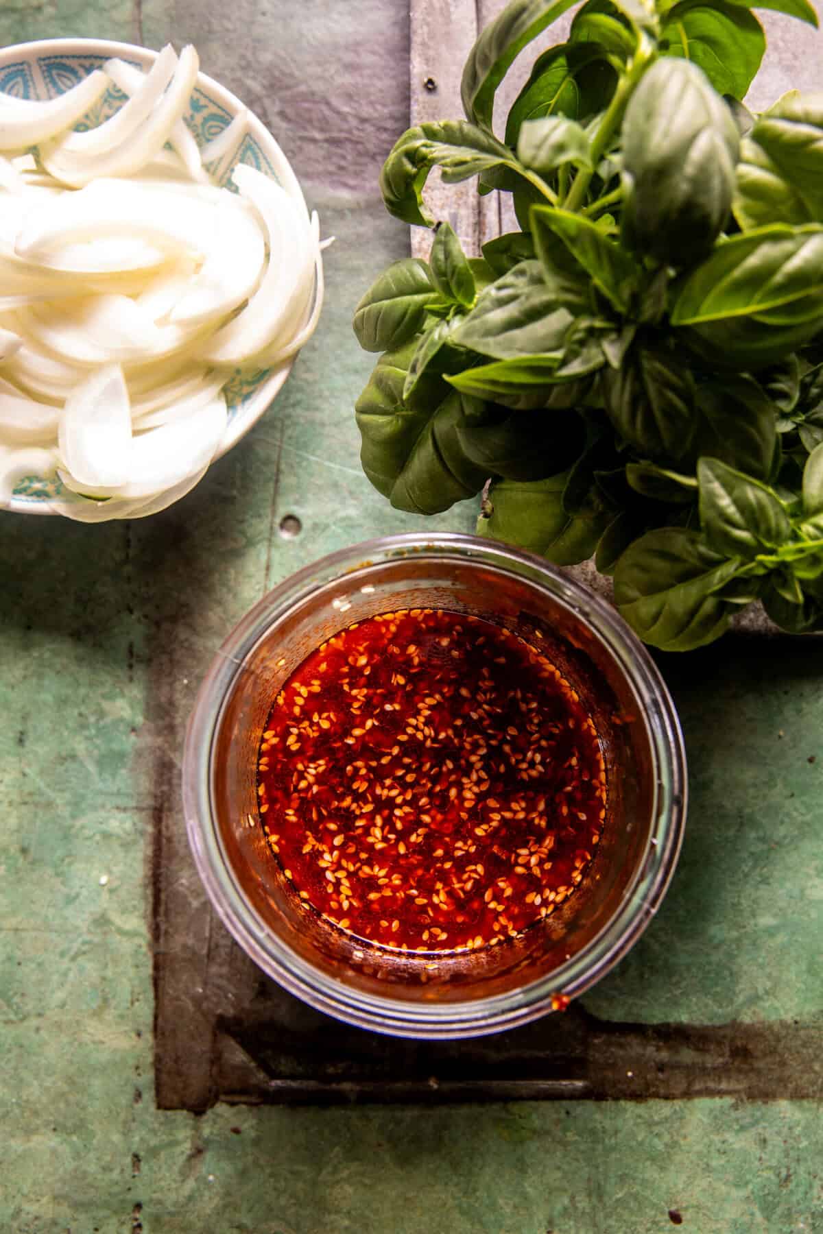 20 Minute Sesame Basil Beef Stir Fry | halfbakedharvest.com