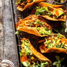 Grilled Buffalo Ranch Chicken Tacos | halfbakedharvest.com