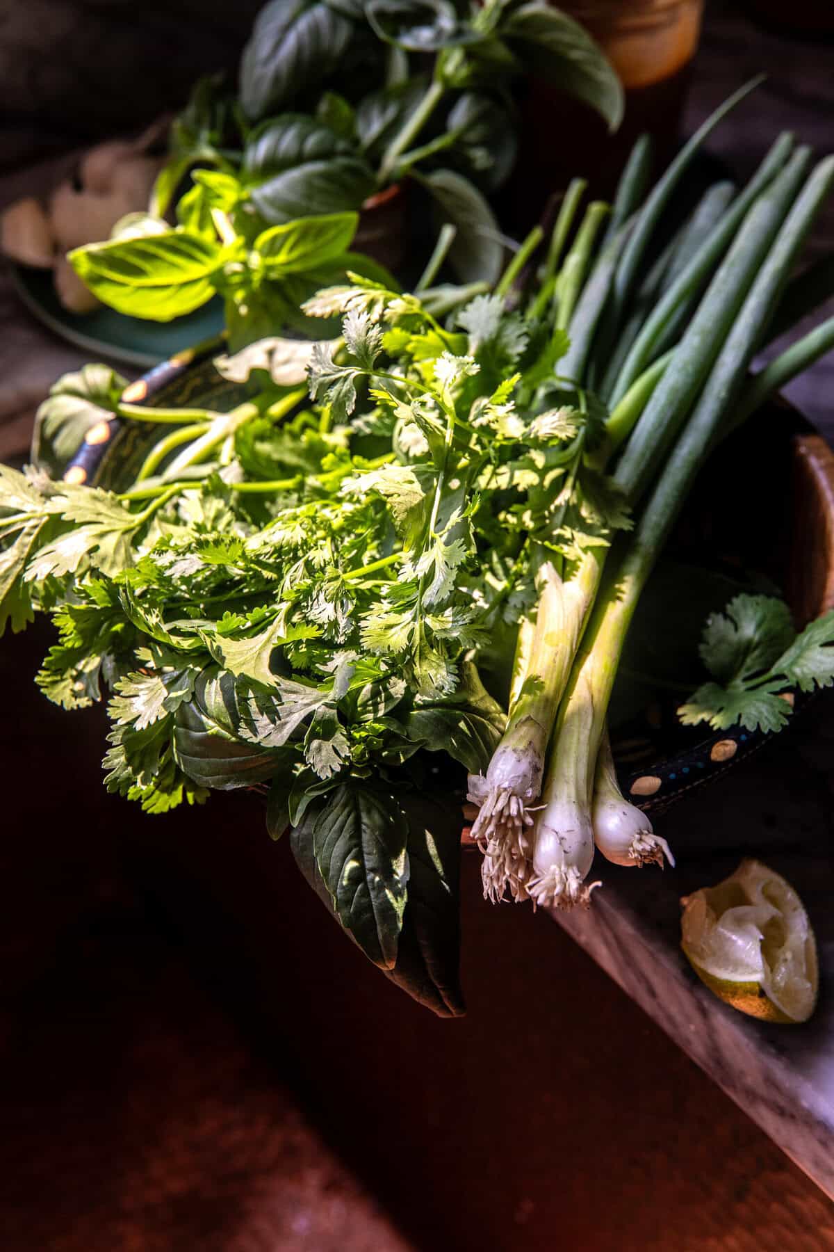 30 Minute Ginger Peanut Chicken Bowls | halfbakedharvest.com