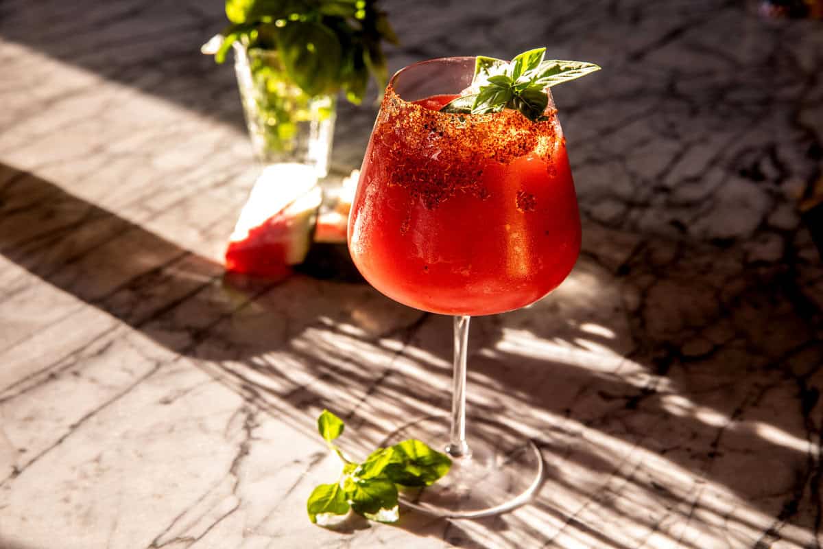 Frozen Watermelon Spritz | halfbakedharvest.com