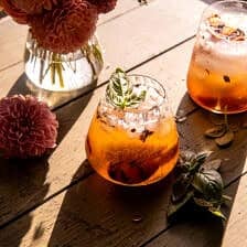 Peach Thyme Smash | halfbakedharvest.com