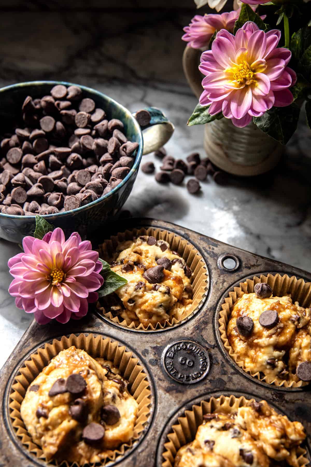 Brown Sugar Chocolate Chip Muffins | halfbakedharvest.com