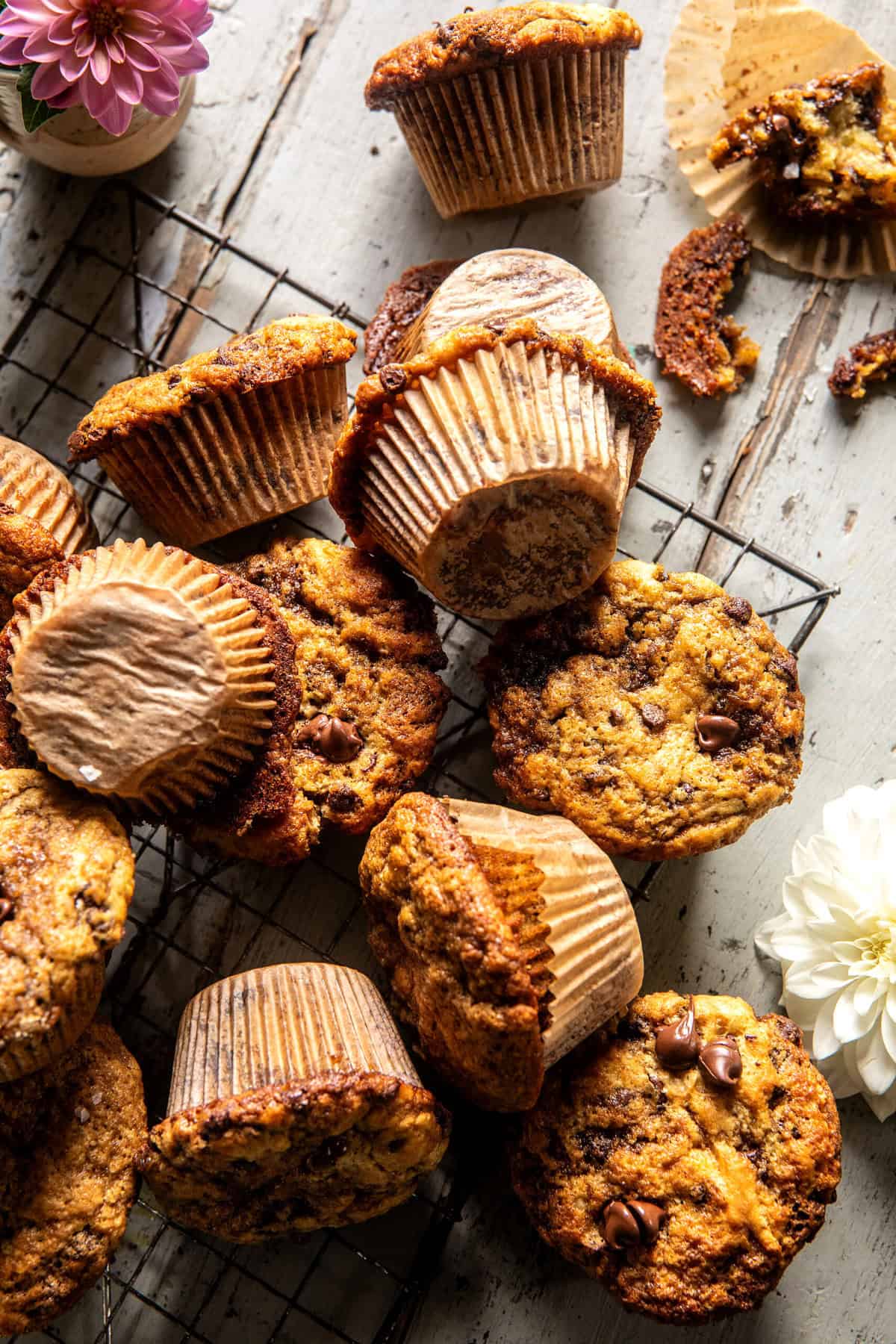 Brown Sugar Chocolate Chip Muffins | halfbakedharvest.com