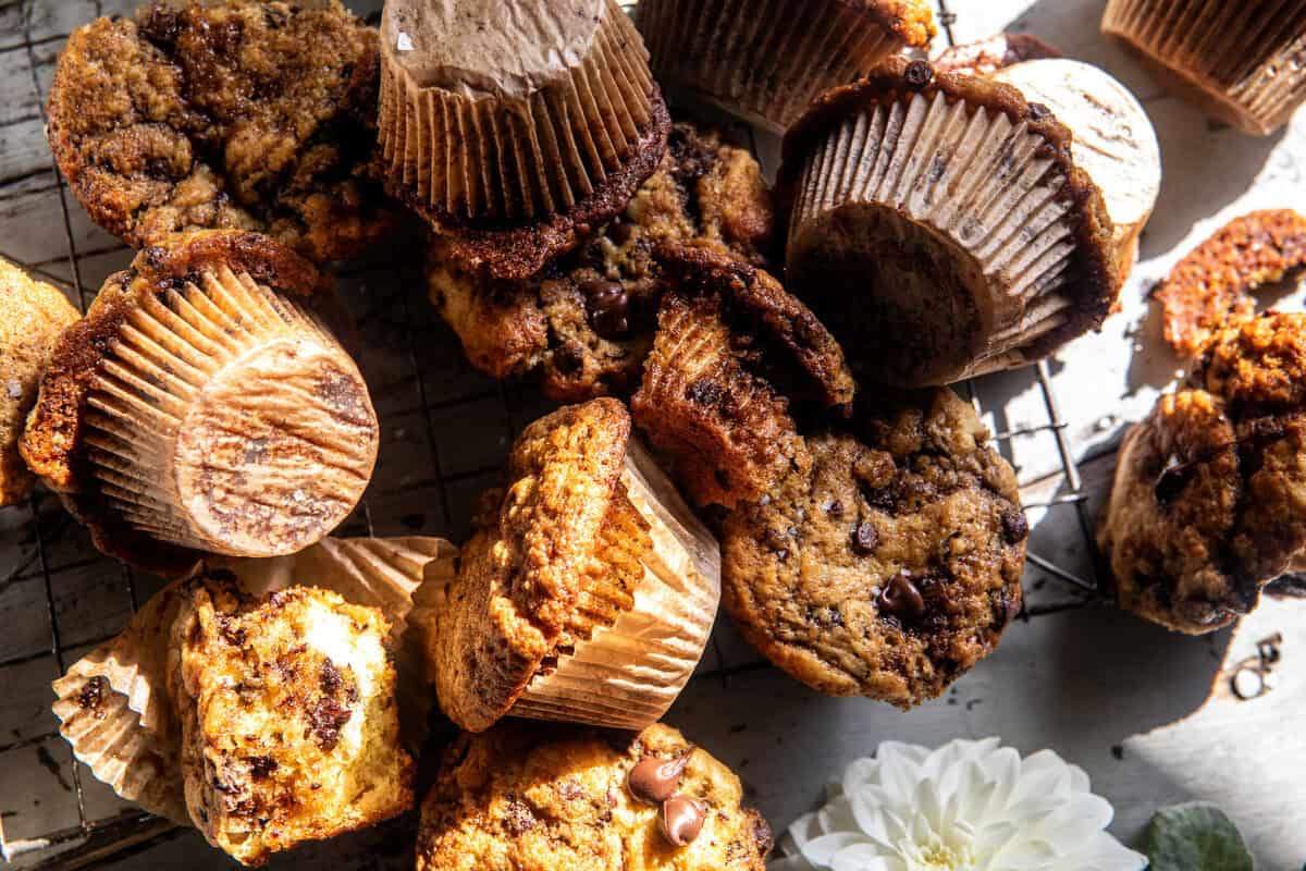 Brown Sugar Chocolate Chip Muffins | halfbakedharvest.com