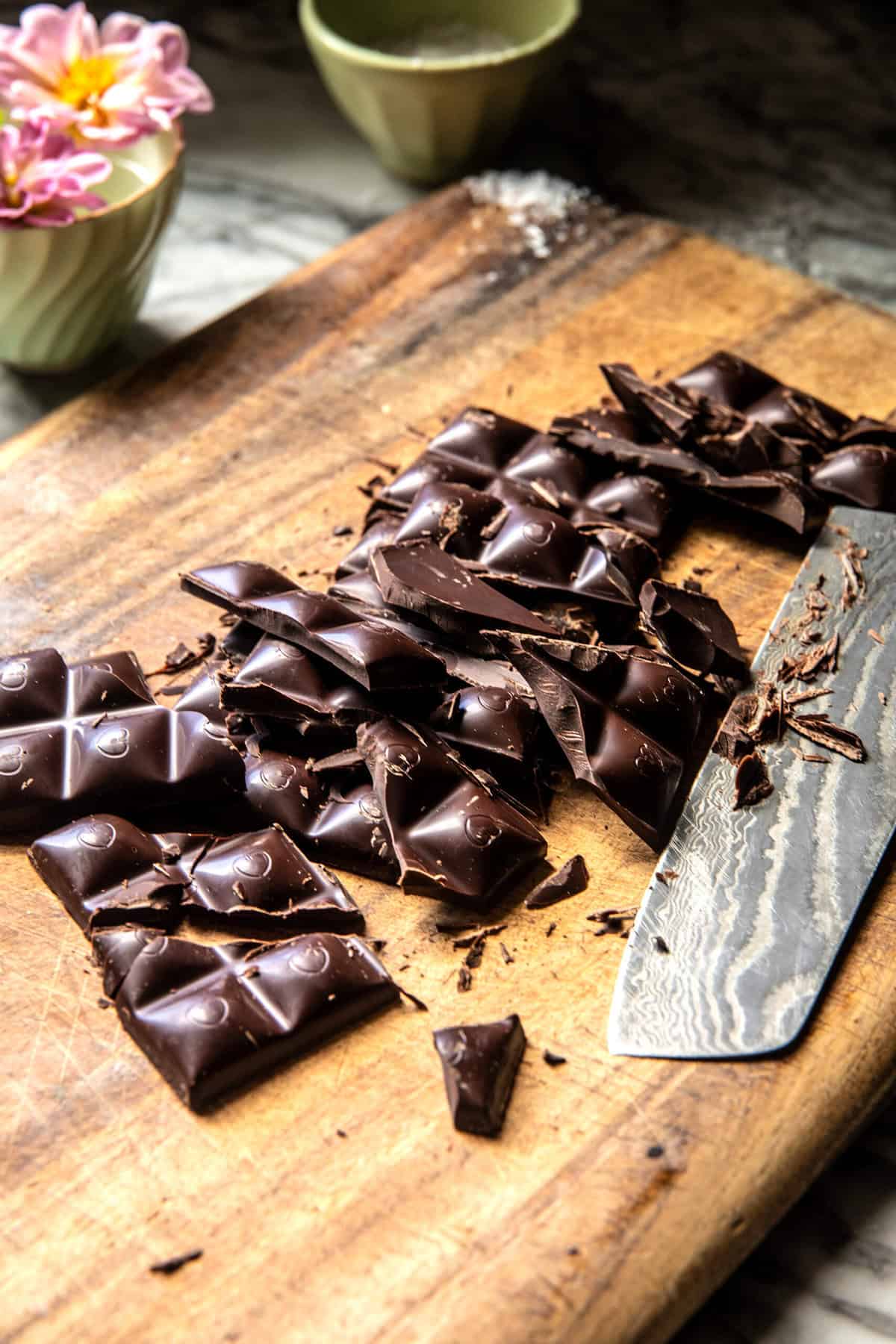 Chewy Chocolate Peanut Butter Crunch Bars | halfbakedharvest.com