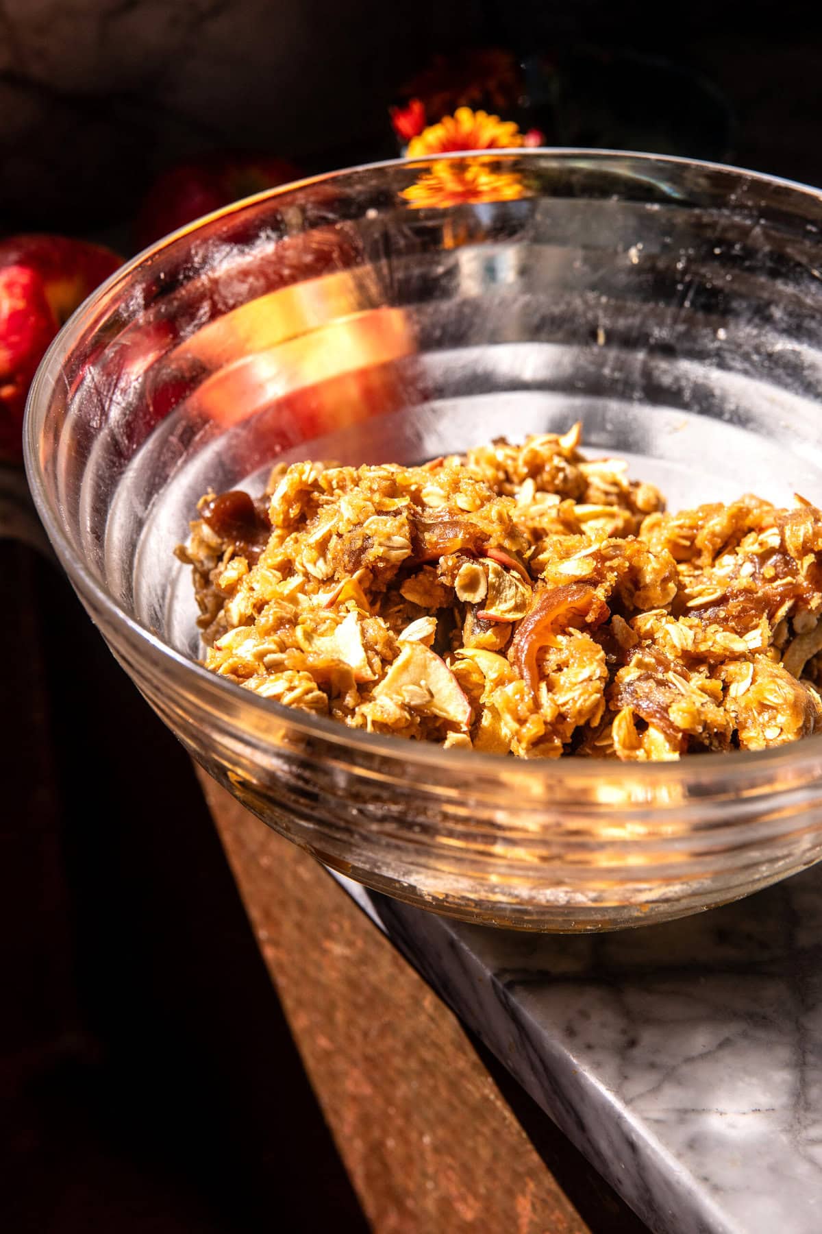 Iced Apple Cider Caramel Oatmeal Cookies | halfbakedharvest.com