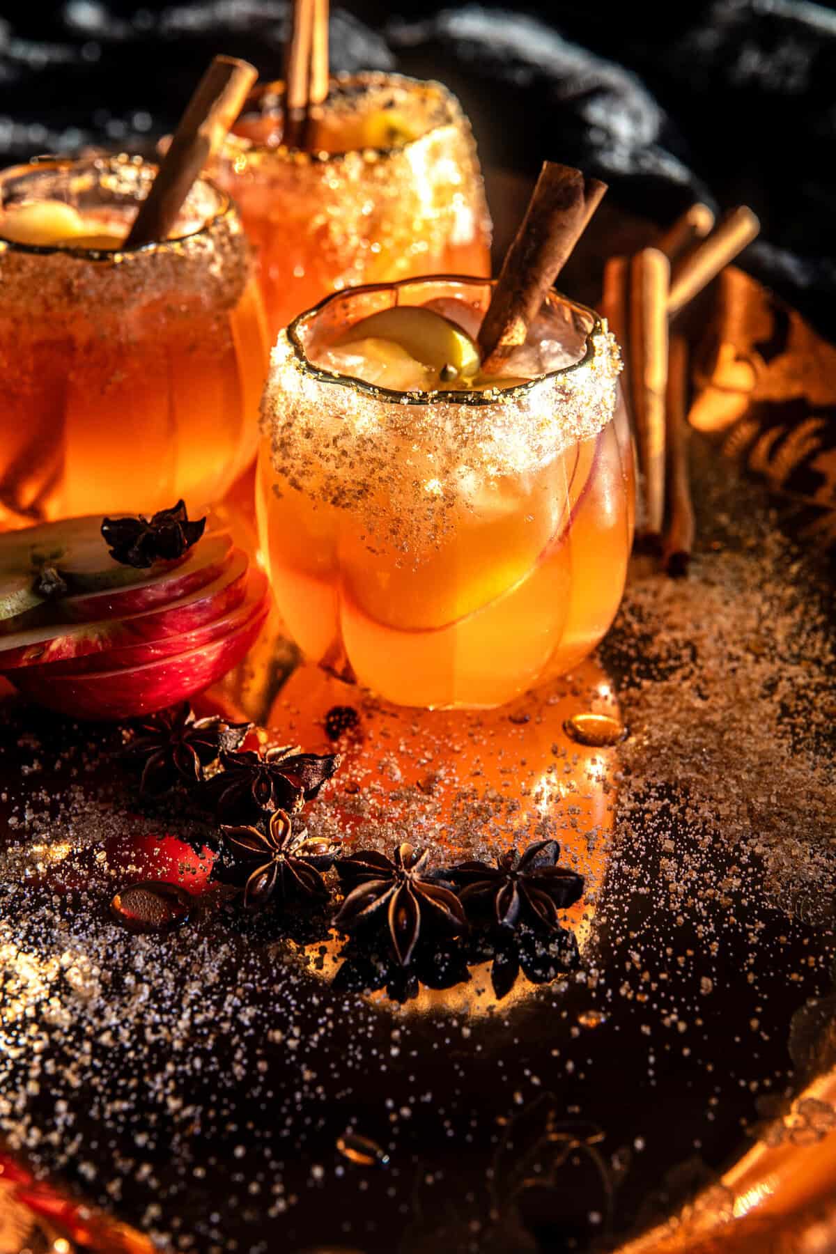 Autumn Aperol Apple Cider Margarita | halfbakedharvest.com