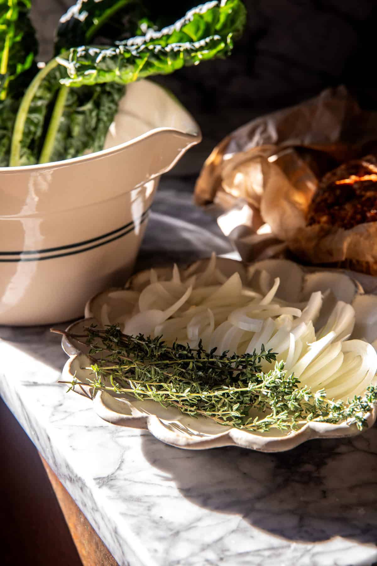 Pesto Zuppa Toscana Meatballs | halfbakedharvest.com