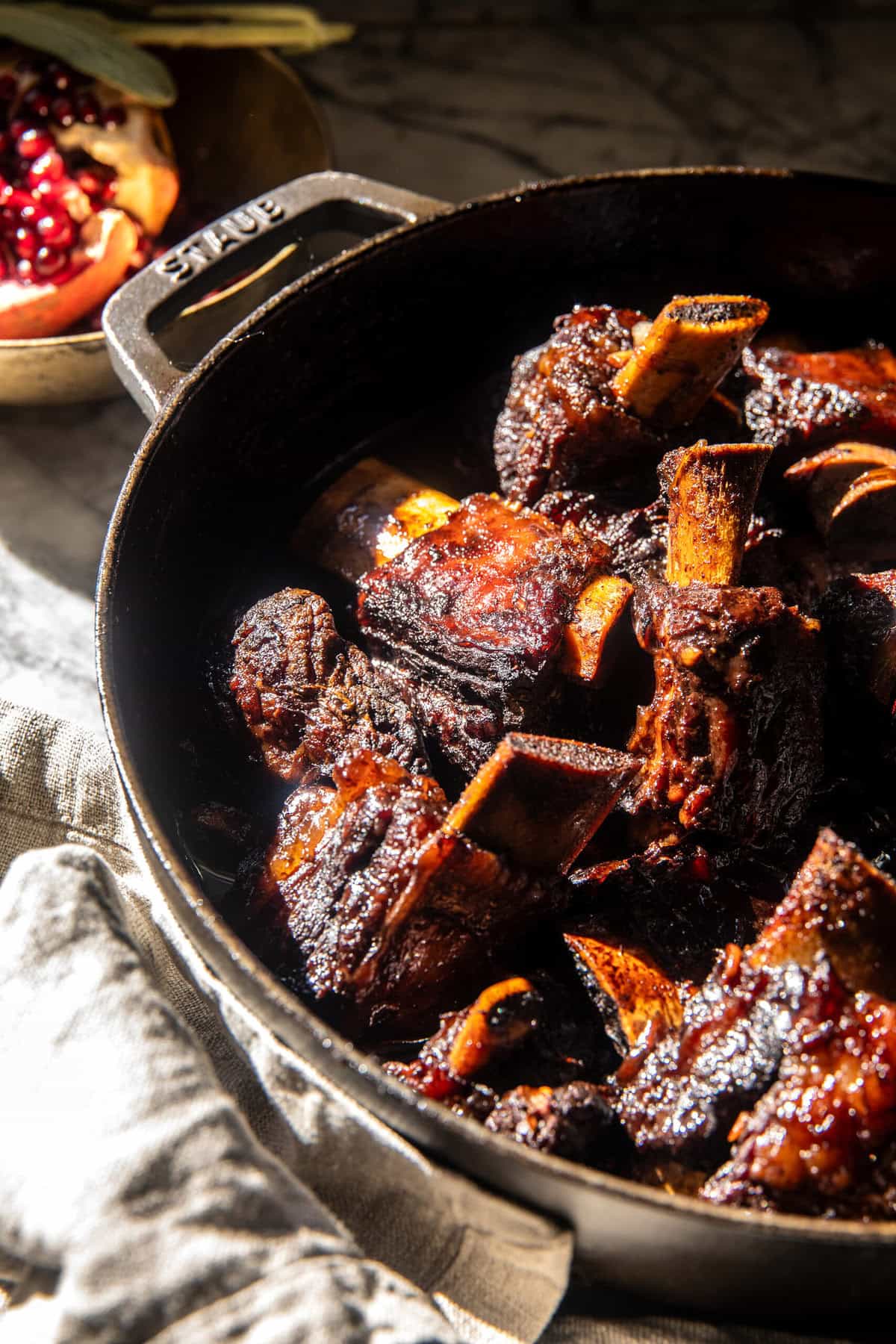 Pomegranate Braised Short Ribs | halfbakedharvest.com