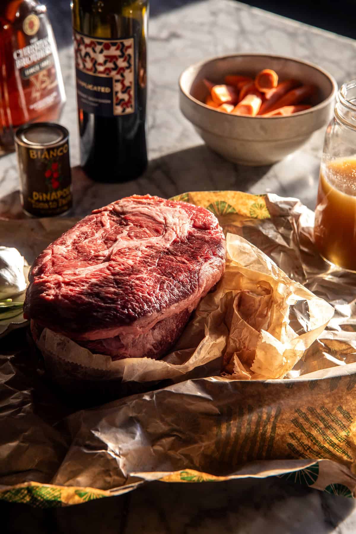 Red Wine Braised Pot Roast | halfbakedharvest.com