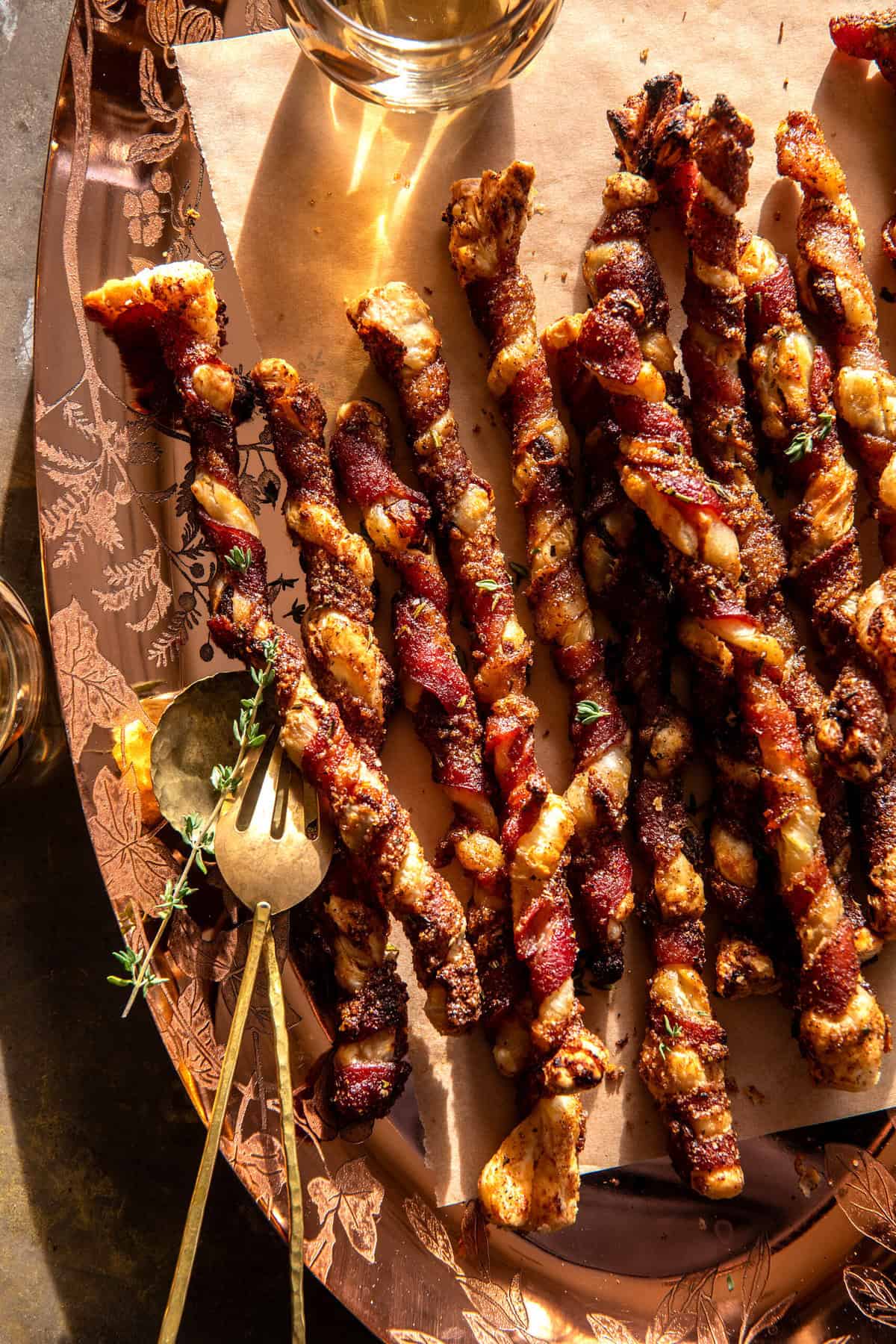 Bacon Wrapped Dates and Goat Cheese Pastry Twists | halfbakedharvest.com