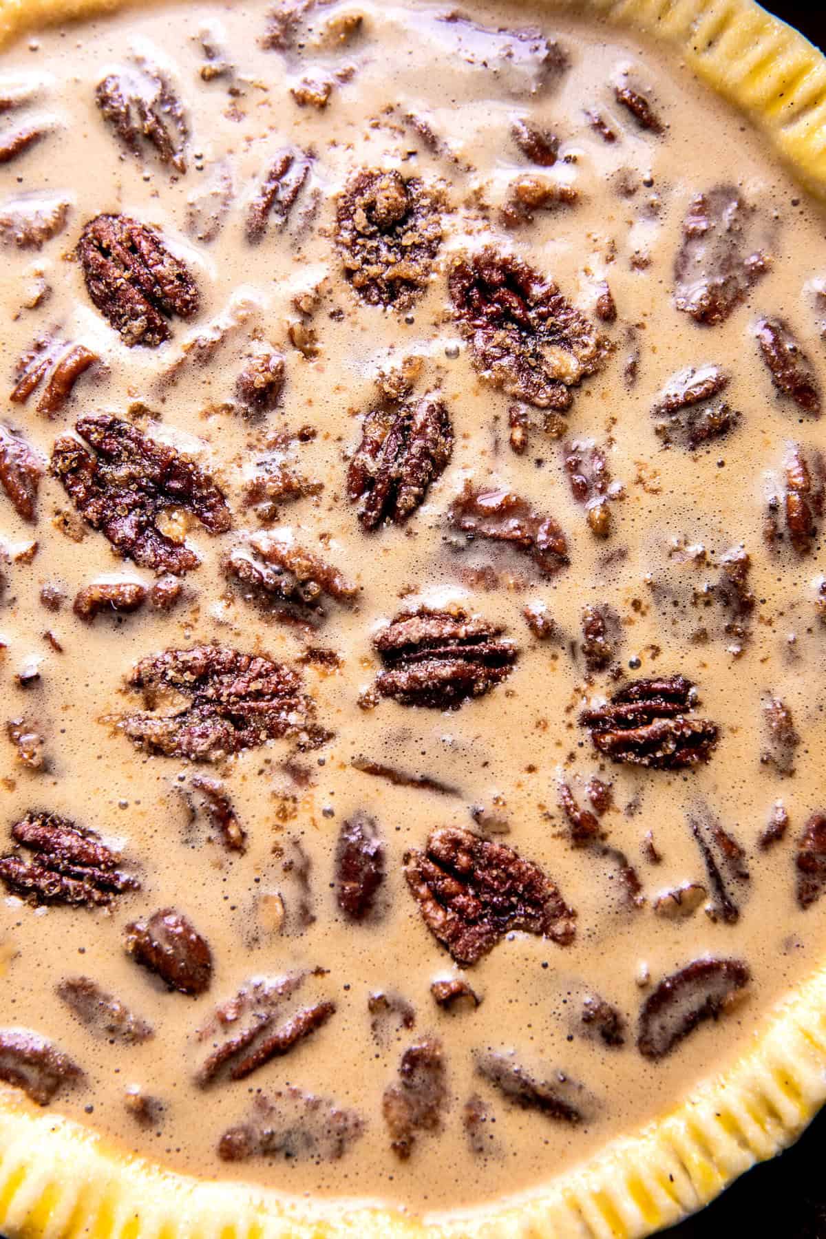 Brown Sugar Maple Pecan Cookie Pie | halfbakedharvest.com