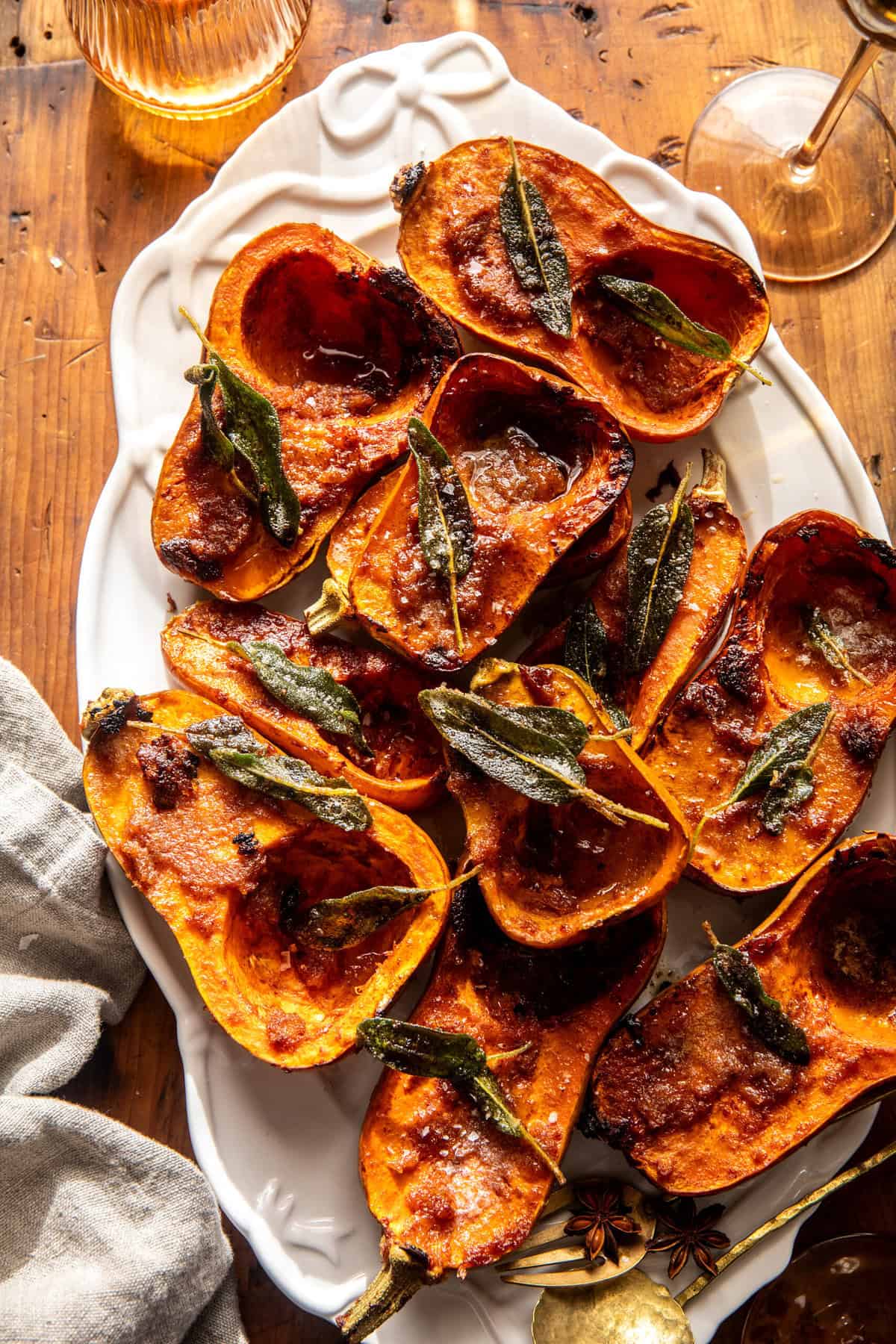 Brown Sugar Roasted Honeynut Squash | halfbakedharvest.com