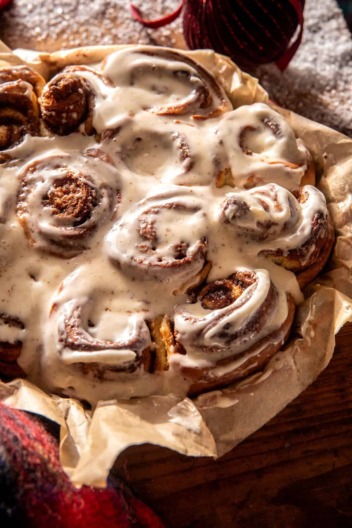 Big Fluffy Overnight Cinnamon Rolls | halfbakedharvest.com