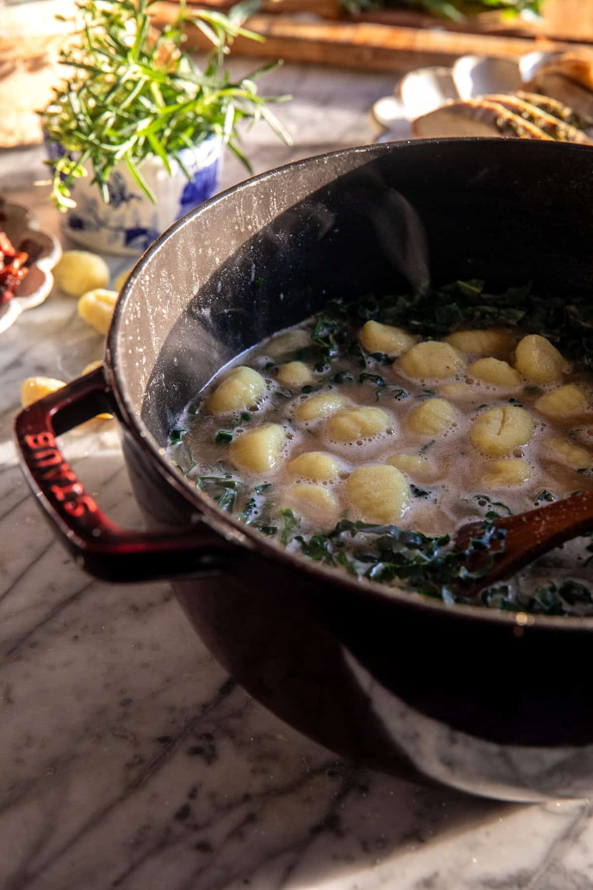 Creamy Chicken Gnocchi Soup | halfbakedharvest.com