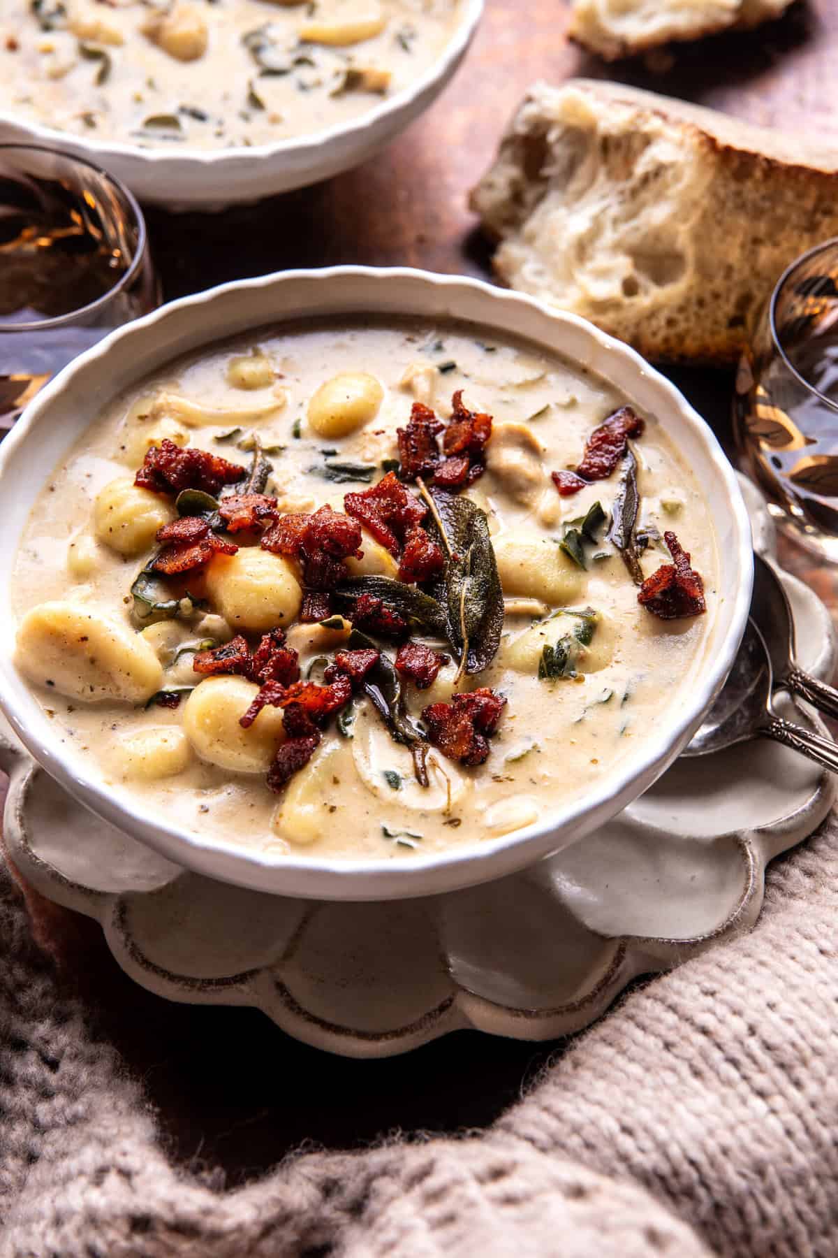Creamy Chicken Gnocchi Soup | halfbakedharvest.com
