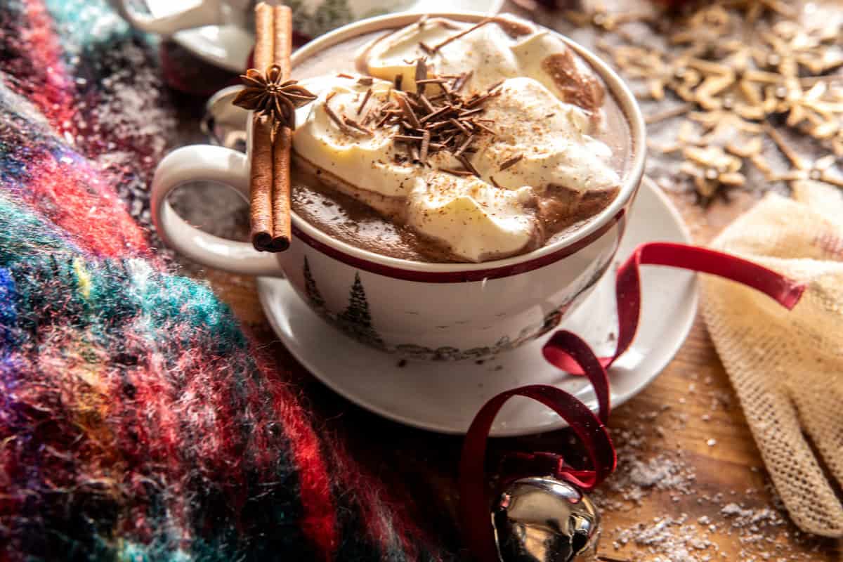 Polar Express Hot Chocolate | halfbakedharvest.com