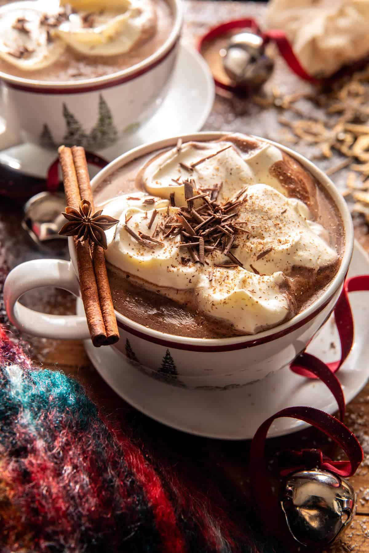 Polar Express Hot Chocolate | halfbakedharvest.com