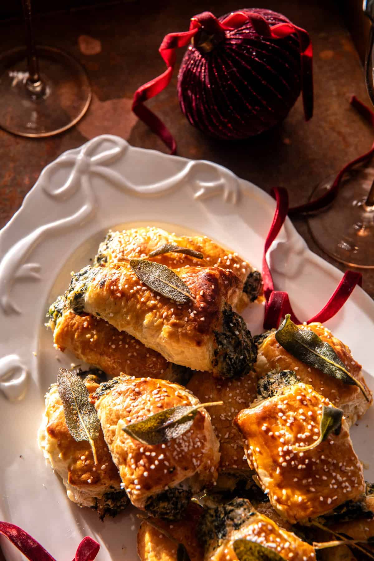 Spinach and Artichoke Dip Rolls | halfbakedharvest.com