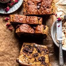 Chocolate Chunk Greek Yogurt Banana Bread | halfbakedharvest.com