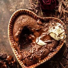 Easy Chocolate Pudding Cakes | halfbakedharvest.com