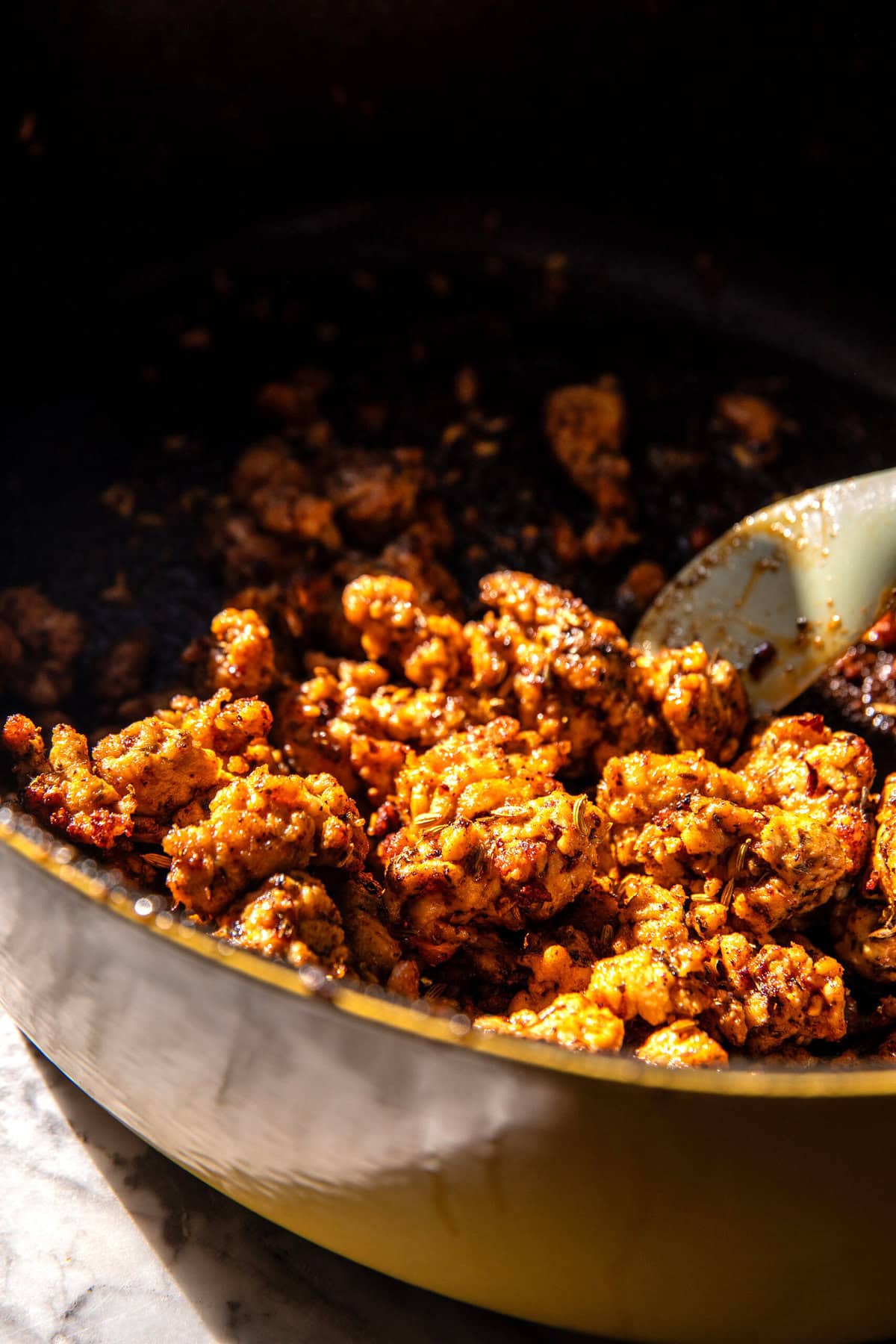 Easy One Pot Spicy Tomato Basil Pesto Pasta | halfbakedharvest.com