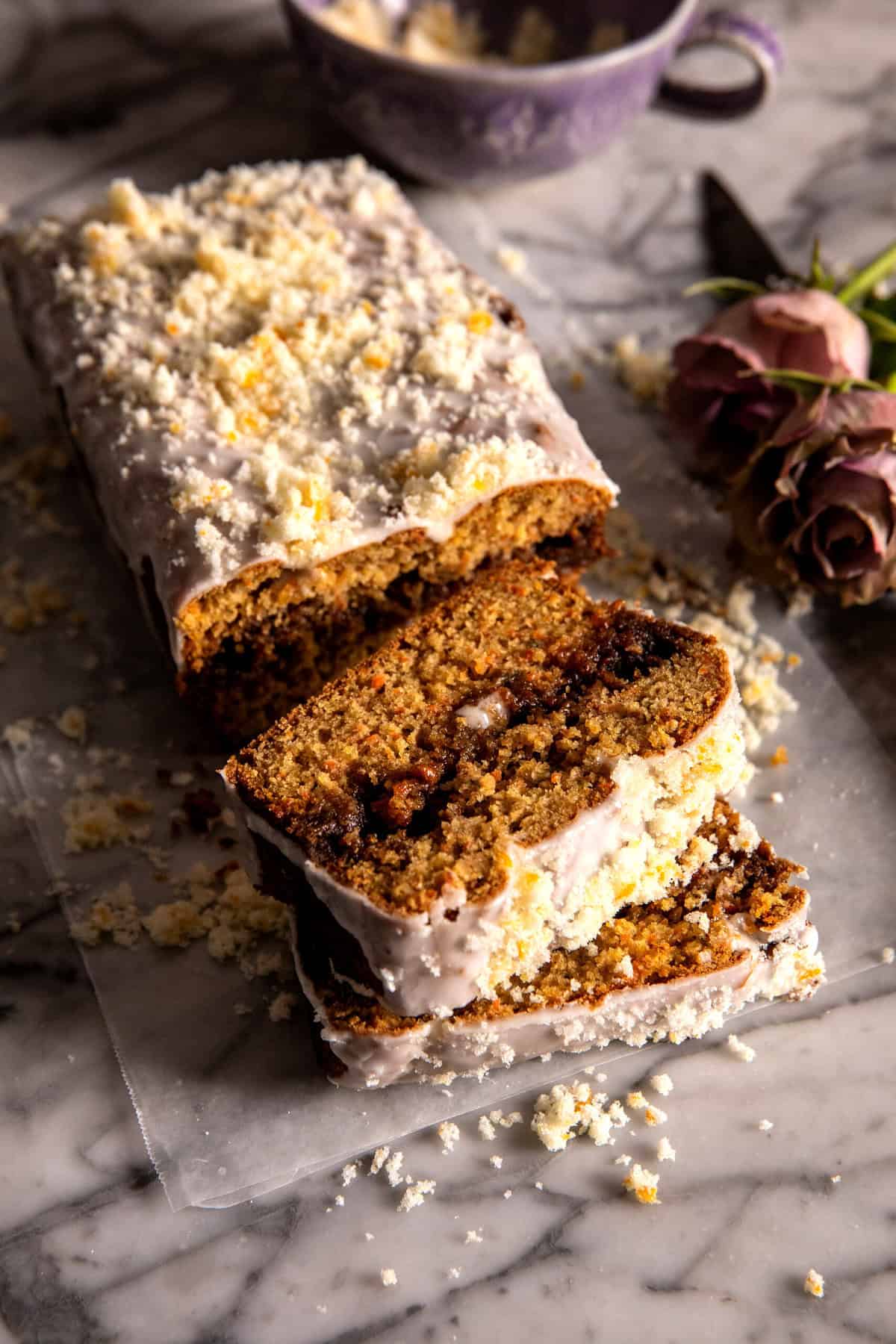 Lemon Glazed Carrot Cake | halfbakedharvest.com