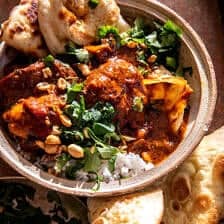 Quick Saucy Coconut Curry Chicken | halfbakedharvest.com