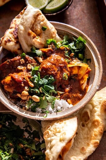 Quick Saucy Coconut Curry Chicken | halfbakedharvest.com